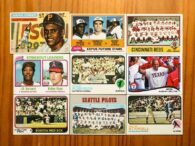 old baseball cards: no junk to remove here