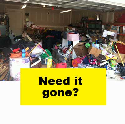 clean out of junky garage