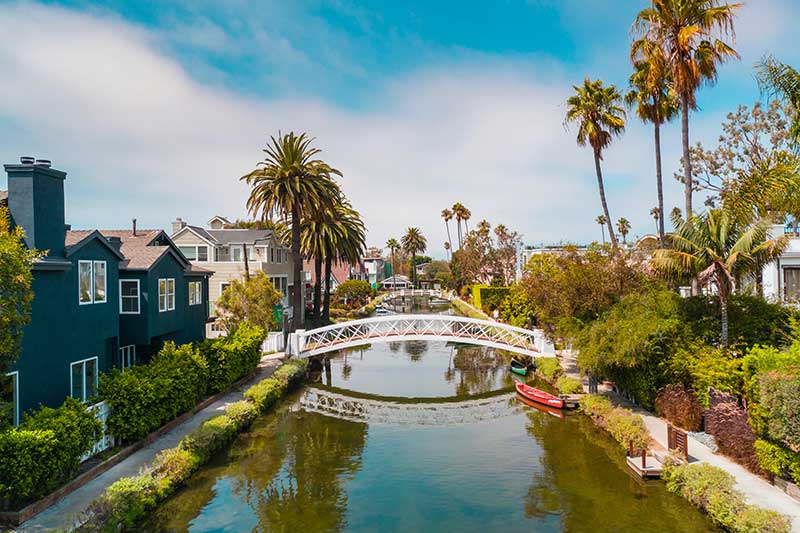 Canals in Venice California
