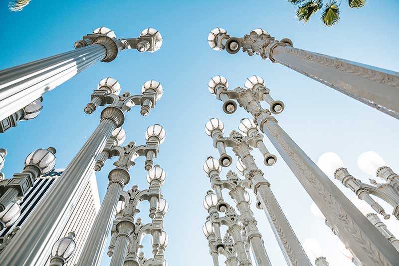 Los Angeles County Museum of Art installation