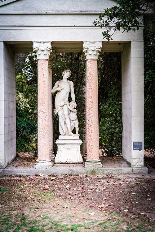 Huntington library statue