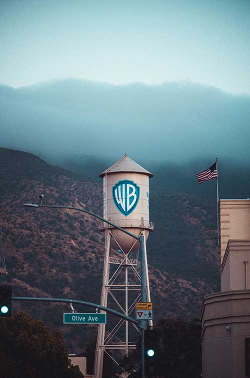Warner Bros. studios in Burbank, California