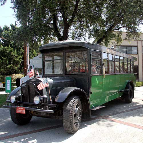 Gordon R. Howard Museum Old Bus